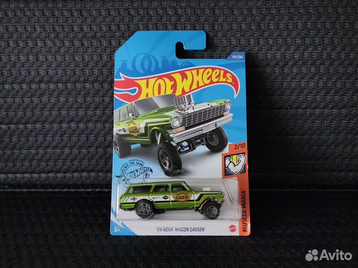 Hot Wheels '64 Nova Wagon Gasser / Muscle Mania