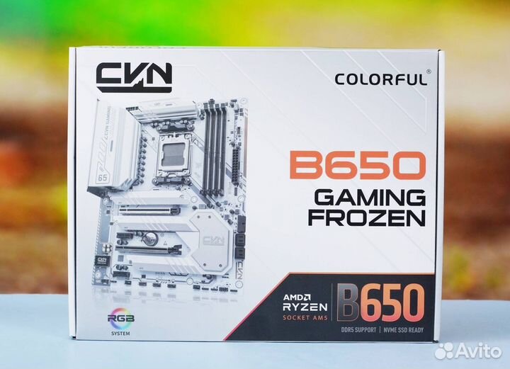 Colorful CVN B650 Белая, DDR5, WI-FI (Новая)