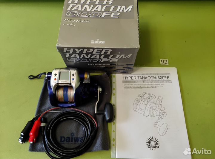 Электрокатушка морская на треску Daiwa 600 Fe