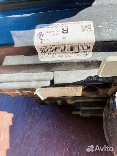 Volkswagen caddy фара