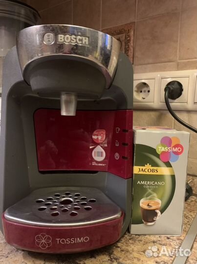 Капсульная кофемашина tassimo bosch
