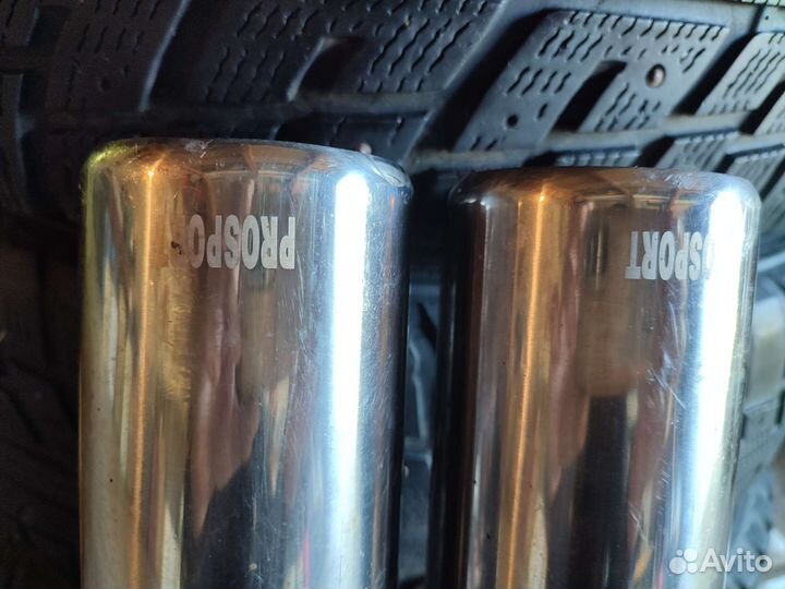 Глушитель прямоточный банка