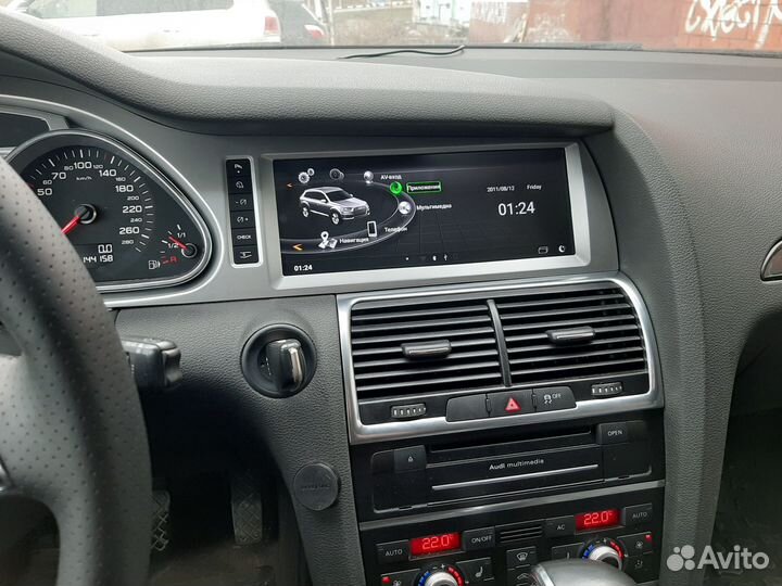 Android монитор для Audi Q7 MMI 2G, 3G 2006 - 2015