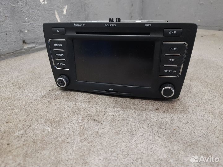 Магнитола bolero для Skoda Octavia A5 рестайл