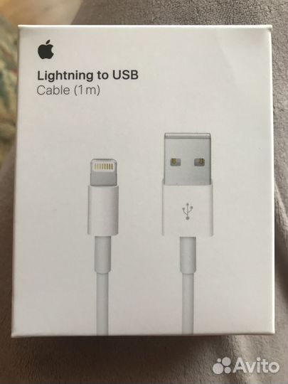 Кабель круглый Apple Lightning to USB1