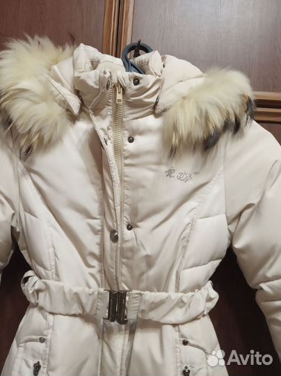 Зимний пуховик на девочку 146