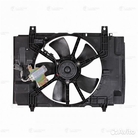 Электровентилятор охлаждения Nissan Tiida (04) 1.6i (с кожухом и резистором) A