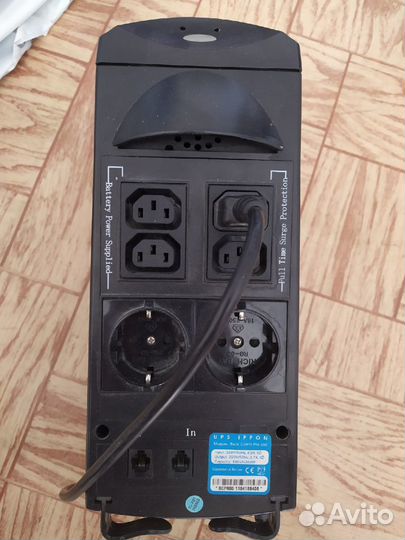 Ибп Ippon Back Comfo Pro 600