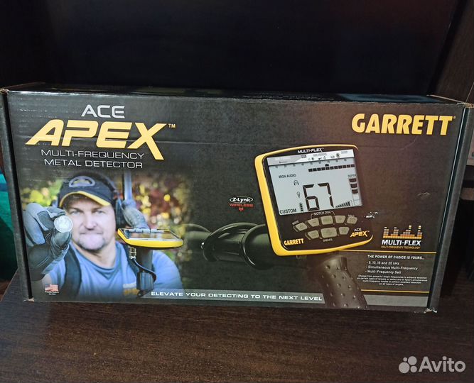 Металлоискатель garrett ace apex