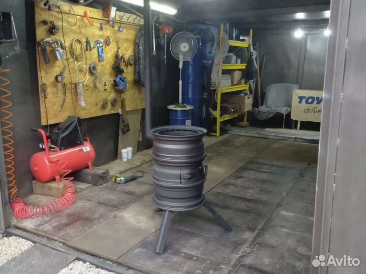 Мангал казан с дымоходом