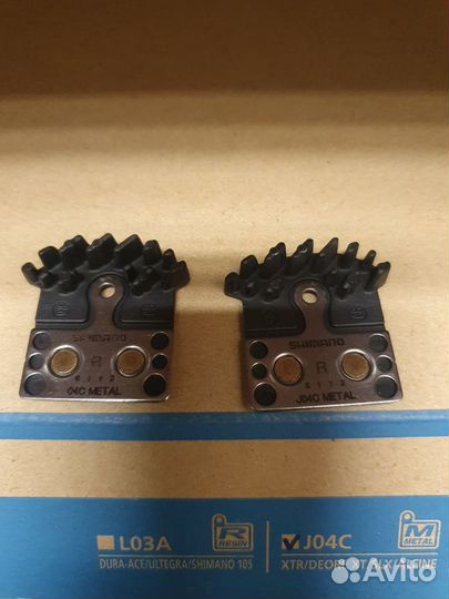 Колодки Shimano J04C Metal Ice-Tec Disc