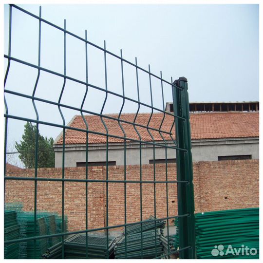 Забор сетка 3D