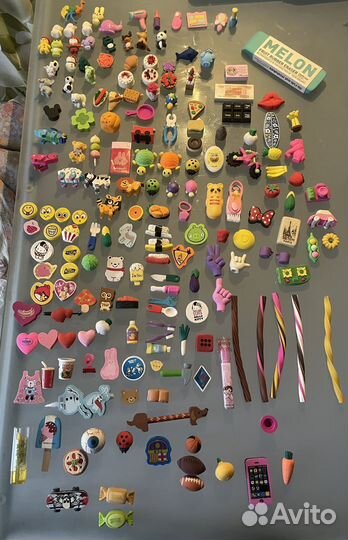 Коллекция ластиков