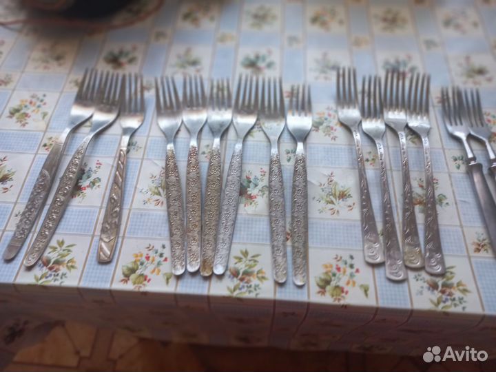Набор вилок антикварные СССР