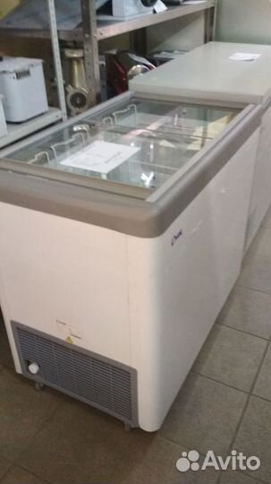 Ларь морозильный млп-350 серый 1004х604х790