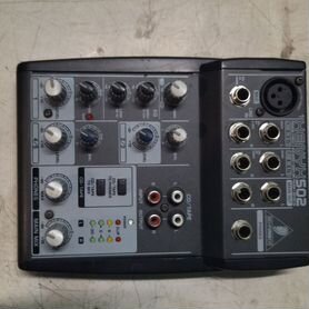 Микшерный пульт behringer xenyx502