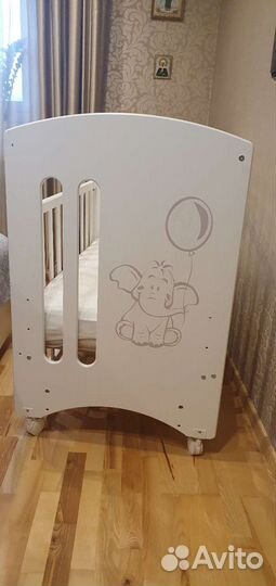 Детская кровать с матрасом