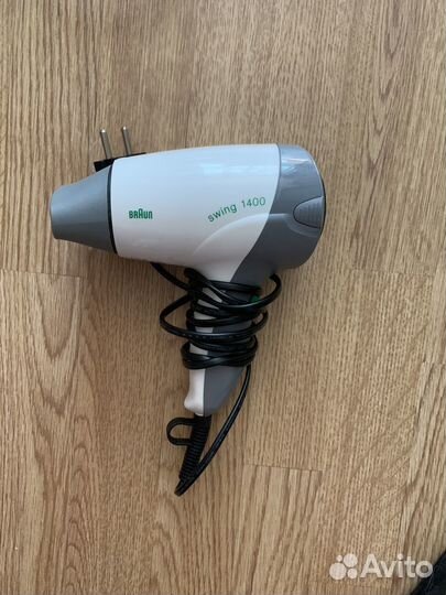 Фен для волос braun дорожный