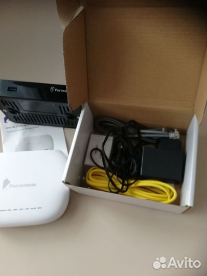 Wi- Fi роутер Ростелеком + тв-приставка