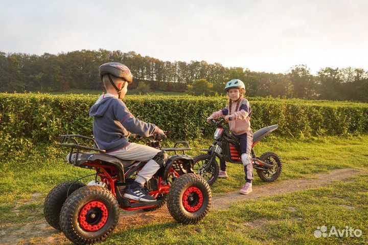 Электроквадроцикл white siberia sneg 2.1 PRO 1500W