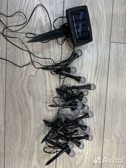 Светильники для сада на солнечной батарее