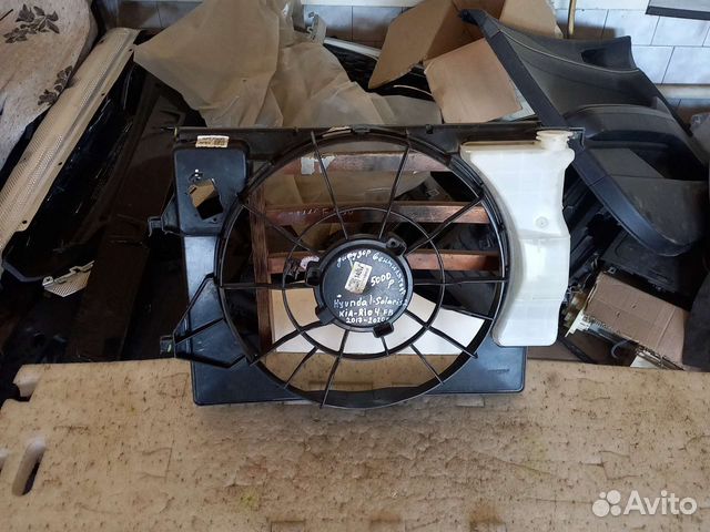 Диффузор вентилятора Hyundai Solaris 2,Kia Rio 4FB