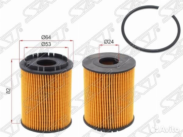 Фильтр масляный (картридж) fiat doblo 1.3 JTD/1.4