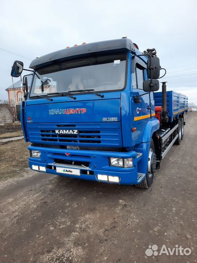 КАМАЗ 65117 с КМУ, 2010