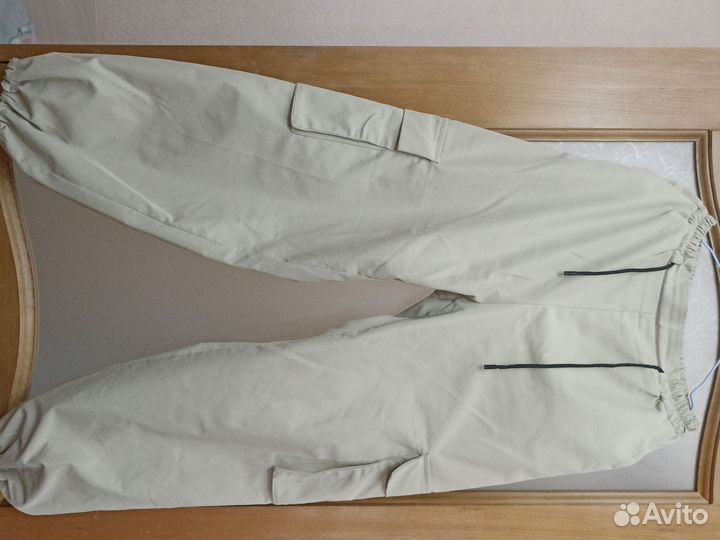 Штаны карго широкие