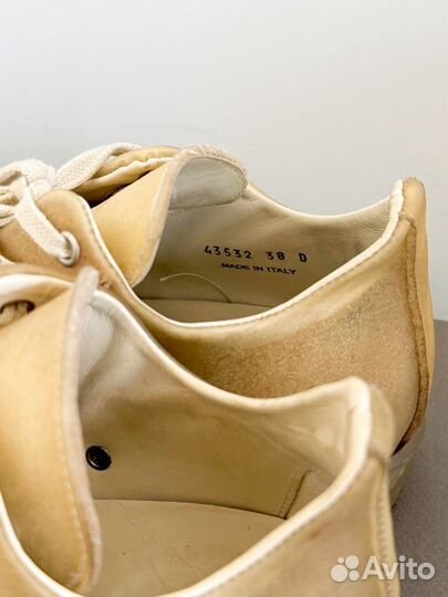 Rick owens beige transparent
