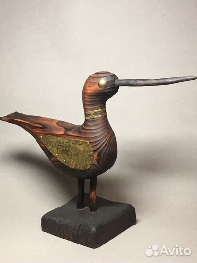 Птица счастья из дерева