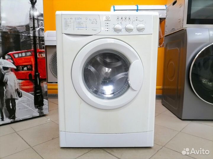 Стиральная машина узкая бу Indesit. Гарантия