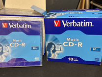 Болванки cd r audio Verbatim 16x