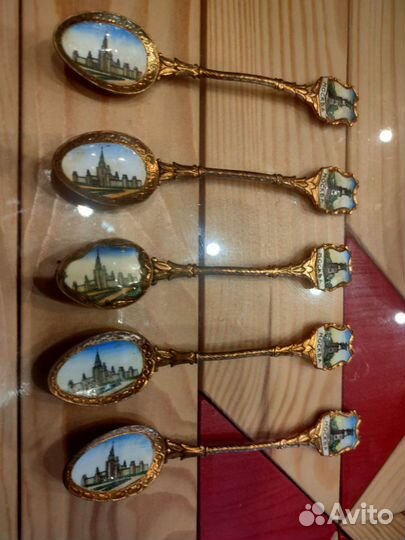 Вилка, и ложка посеребренные