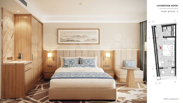 Апартаменты-студия, 28 м², 11/11 эт.