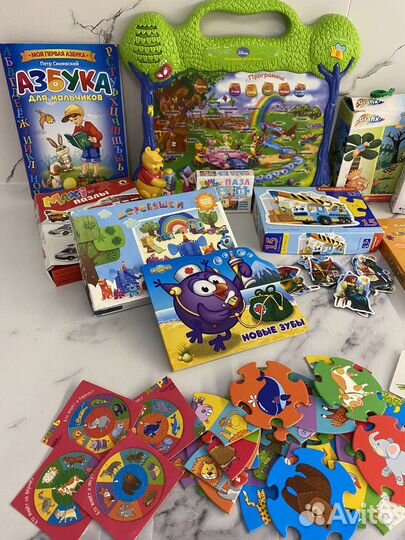 Настольные игры, развивающие игры