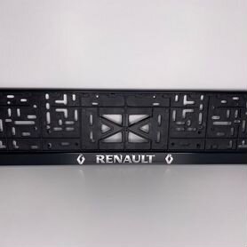 Рамка для номера с защелками Renault