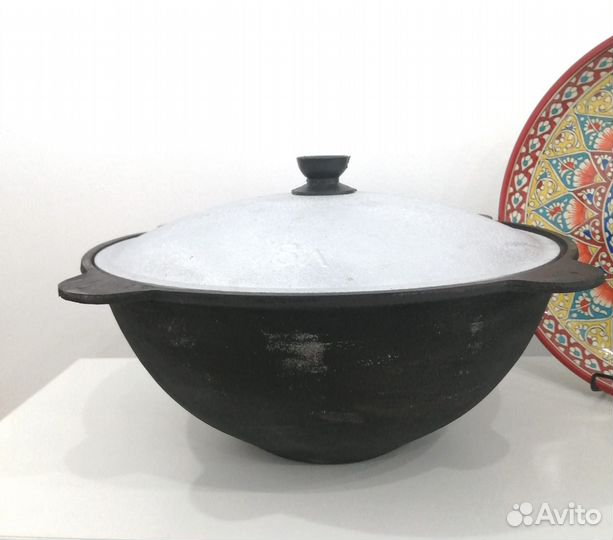 Казан Чугунный 8л