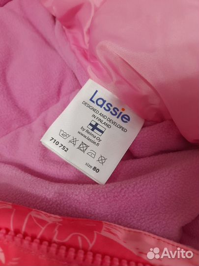 Зимний комбинезон lassie 80