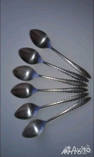 Ложки чайные мельхиоровые