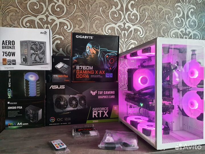 Современные Игровые Пк Core i5 13400F+RTX3060/Ti
