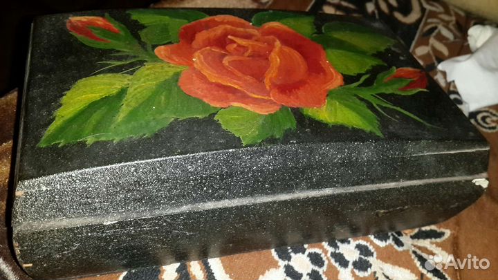 Шкатулка деревянная