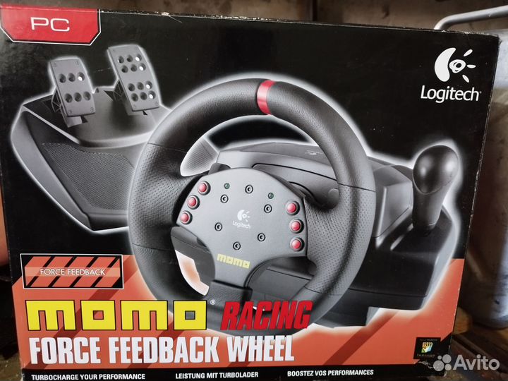 Игровой руль logitech momo racing
