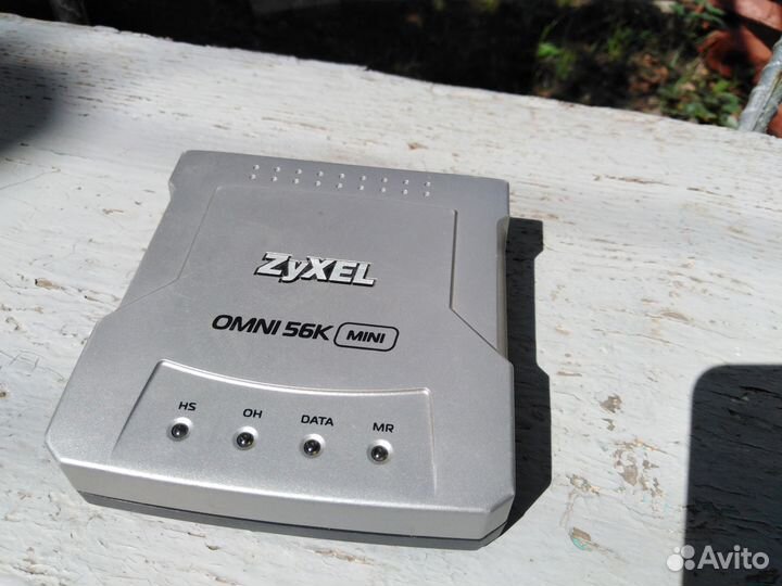 Модем zyxel omni 56K mini