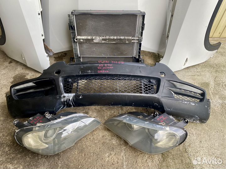 Ноускат на BMW E70 06-10 г в До рестайлинг