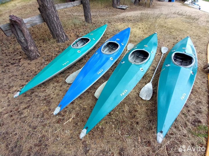 Каяк байдарка одноместный 2шт