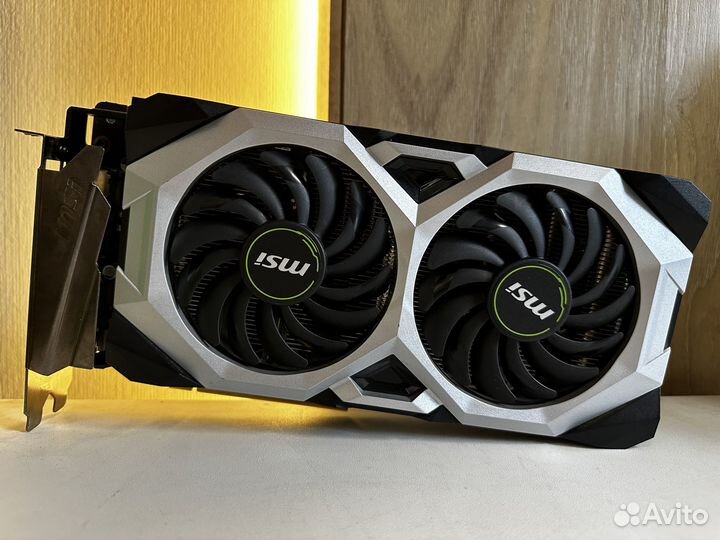 Видеокарта MSI Ventus 2070 Super (Samsung)гарантия