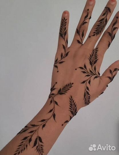 Временное тату