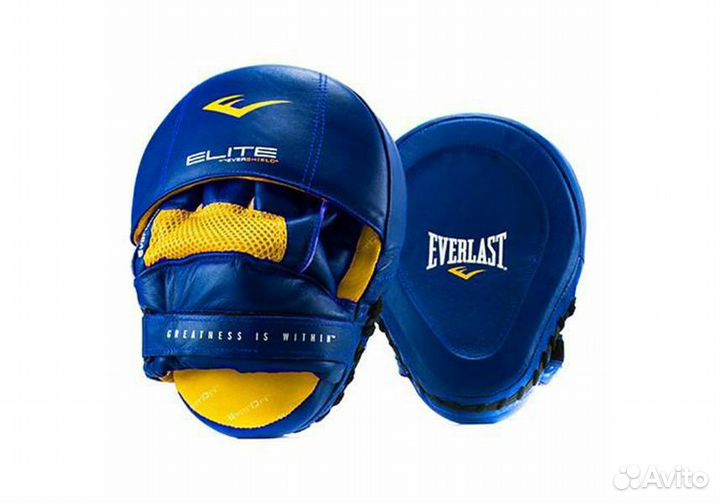 Лапы Everlast Pro Elite Leather Mantis