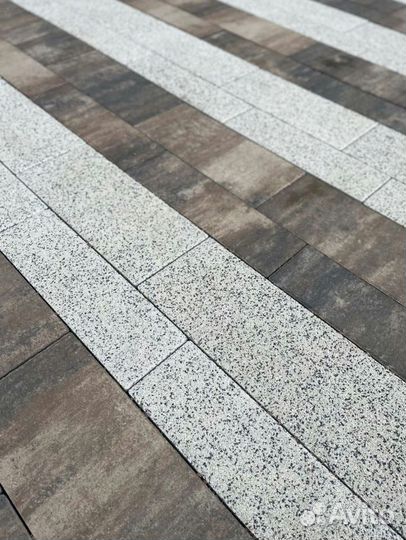 Тротуарная плитка, брусчатка в наличии